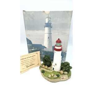 Harbour Lights "Marblehead" Ohio #413 1995 Signed by Bill Younger Lighthouse